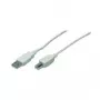 M-CAB - USB-kaabel - USB-tüüp A, 4-kontaktiline (M) - USB-tüüp B, 4-kontaktiline (M) - 3,0 m - Hall (7100039)
