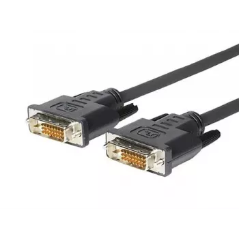 Vivolink PRODVIS0.5 DVI-kaabel 0,5 m DVI-D Must