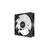 120 mm ventilaator DeepCool RF120W — 1300 p/min, 1,32 mmH2O, läbipaistev must
