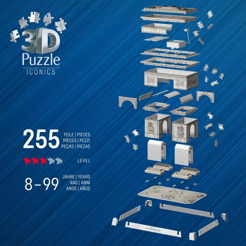 3D pusle Ravensburger 12008029 Hooned 269 mm x 239 mm