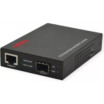 ROLINE konverter 1/2,5/5/10 Gigabit Ethernet RJ45 SFP või SFP+ - konverter - Ethernet (21.13.1133)