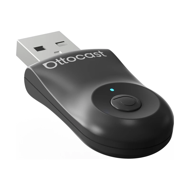 Juhtmevaba adapter Ottocast CA505-T 2-in-1 Bluetooth ja Wi‑Fi auto infotainment süsteemile