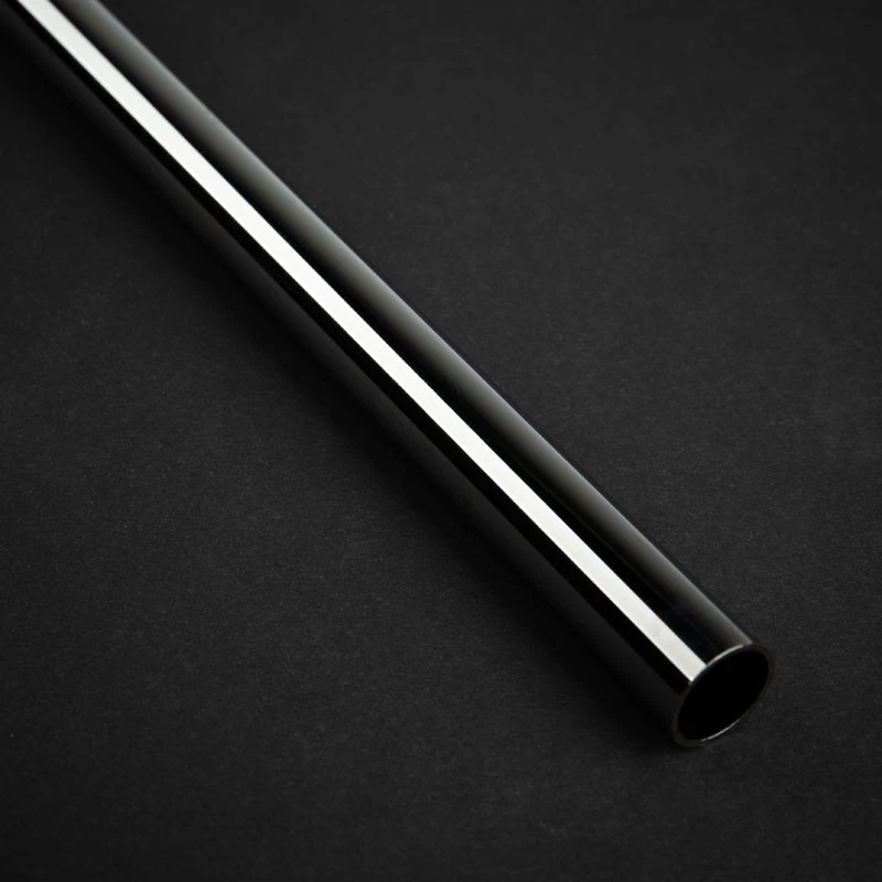 Bitspower None Chamfer Brass Hard Tubing 12mm AD, 500mm - must sädelus