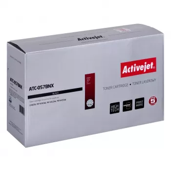 Activejet ATC-057BNX tooner (asendus Canon CRG-057HBK; CRG-057H; Supreme; 10000 lehekülge; must) KIibiga