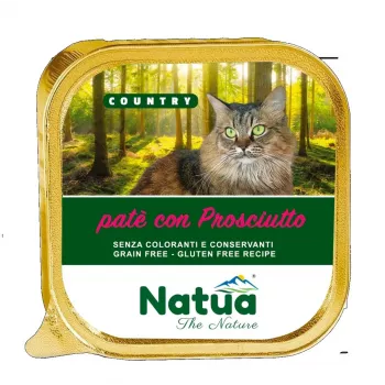 NATUA Country Ham - märg kassitoit - 100g