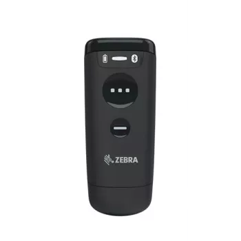 Käeshoitav vöötkoodilugeja Zebra CS60 1D/2D LED juhtmevaba IP65 must, Bluetooth/USB, 100 m leviulatus, 83 g