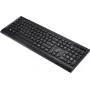 Renkforce RF-5799534 juhtmevaba klaviatuur saksa, QWERTZ must (RF-5799534)