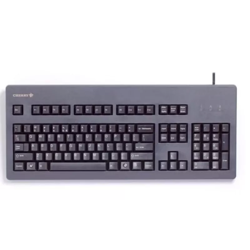 CHERRY G80-3000 klaviatuur USB + PS/2 Must