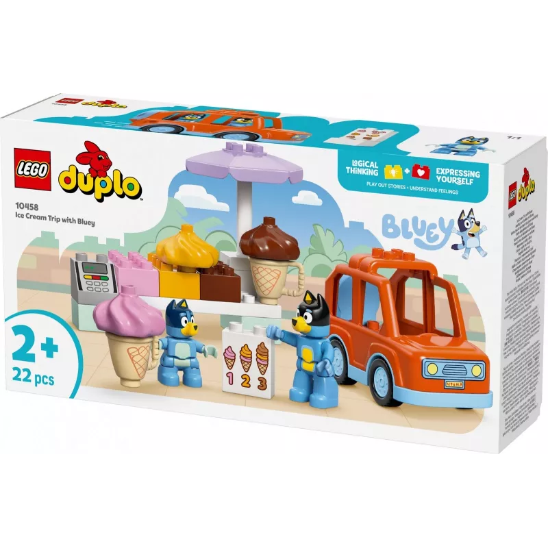 LEGO BLUEY 10458 Jäätise retk Blueyga