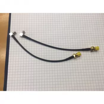 Antenni juhtmejätk SMA F TS9-le 15cm 2-pakk - antenn/TV - adapterkaabel (ANT-PIG-SMAF-TS9-15)