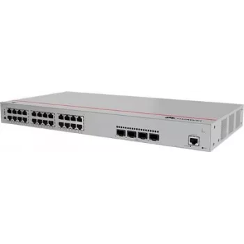 Huawei S310-24P4X Gigabit PoE nutilüliti, 4x SFP+ 24x PoE, 4x SFP+, riiulikinnitatav