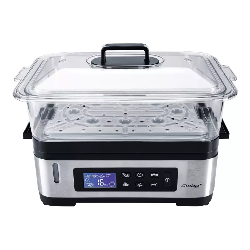STEBA DG 2 auruti (1200 W, roostevaba teras / must) (05.22.00)