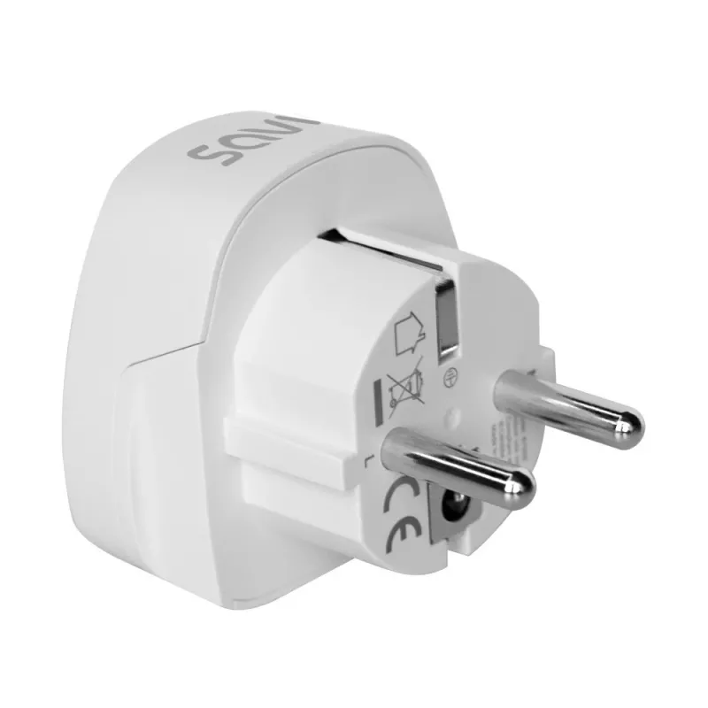 SAVIO AP-01 reisiadapter, USA pesa – EL pistik