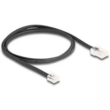 Võrgukaabel DeLOCK 88035 RJ45–RJ11 1 m must