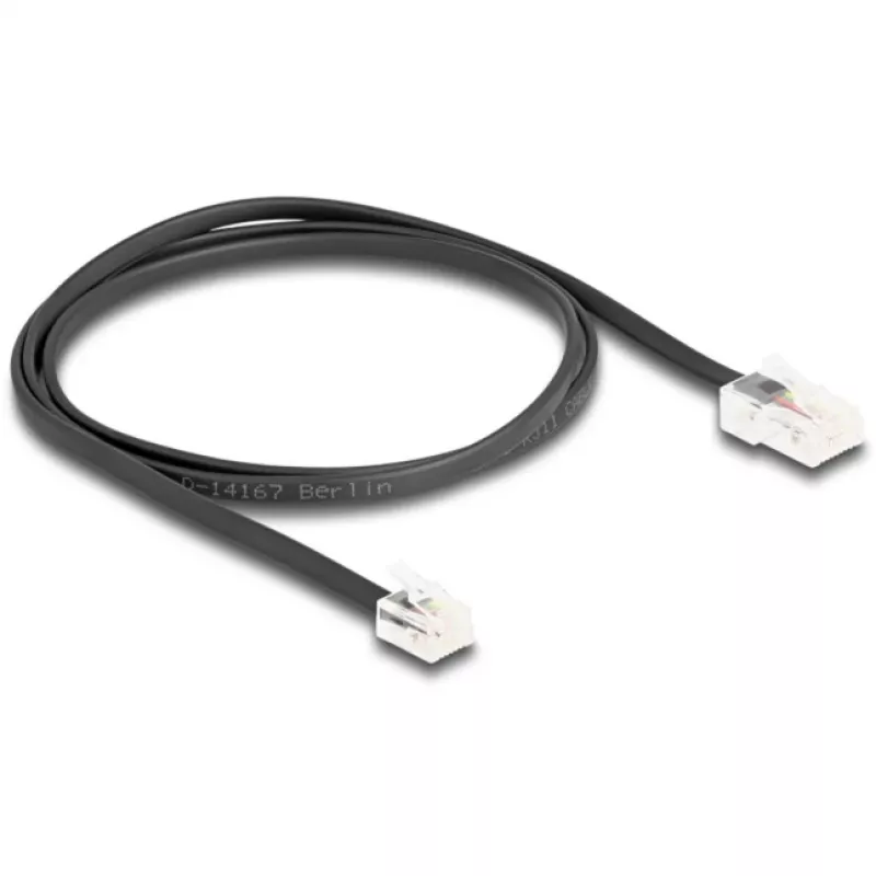 Võrgukaabel DeLOCK 88035 RJ45–RJ11 1 m must
