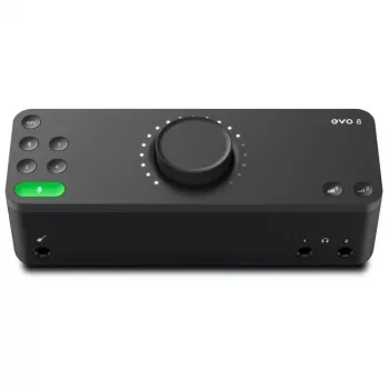 Audioid liides Audient EVO8 — 4 sisendit, 2 väljundit, USB