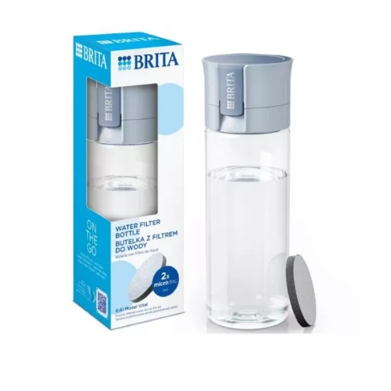 Brita Vital filtreeriv pudel 0,6 l Pastelsinine