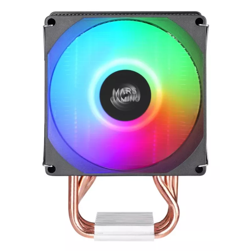 Õhkjahuti TACENS Mars Gaming MCPU-X3, 90 mm ventilaator, TDP 150 W, ühilduv LGA/AM4/AM5, must