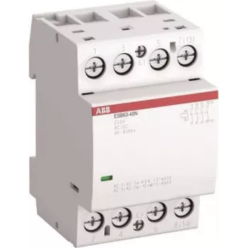 ABB ESB63-40N-06 paigalduskontaktor 4 NO/0 NC, 230 V AC/DC (1SAE351111R0640)