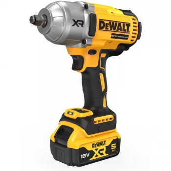 Löökvõtmevõti DeWALT DCF900P2T-QW 1/2-tolline harjadeta 18 V, 1898 N·m, 5 Ah aku, 2 akut, laadija, ümbris