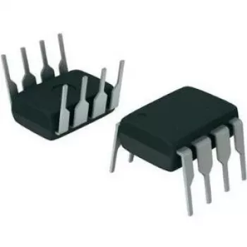 Operatsioonivõimendi Texas Instruments OPA27GP — ühe kanaliga, 8 MHz ribalaius, kompaktne SMD-korpus