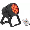 LED PAR valgusti EUROLITE AKKU IP PAR 7 QCL CRMX MK2 — akutoitel RGBW ülesvalgusti QCL LEDide ja CRMX-iga
