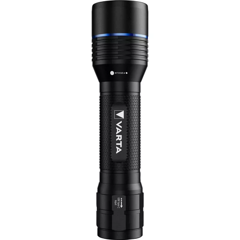 Taskulamp Varta F30R Aluminium Laetav LED, alumiiniumkorpus, laetav