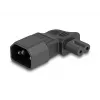 Toiteadapter DeLOCK 80473 C14 to C7 2,5A 90° Must
