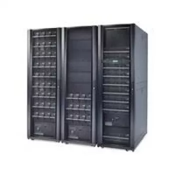 APC Symmetra PX 128kW laiendatav 160kW-ni - toitejaotus - AC 400 V - 128 kW - 128000 VA - 3 faasi - 42U - must (SY128K160H)