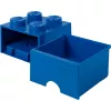 LEGO Brick Drawer 4 Blue, hoiukast sinine