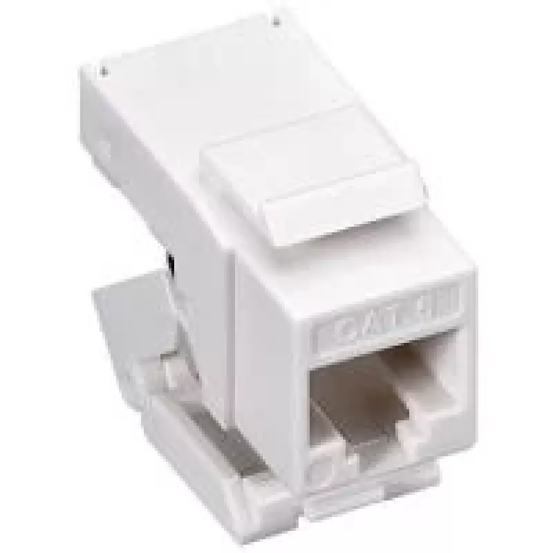 Wentronic Goobay CAT 6 KeyStone RJ45 pesa, UTP varjestamata, 250 MHz - ühendus: tööriistavaba SNAP-IN (95742)