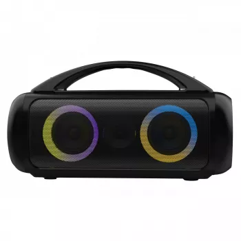 Kaasaskantav kõlar MEDIA-TECH MT3184 — Bluetooth 5.3, 60W RMS, IPX5, Li-Ion aku 16h, USB-C laadimine, MicroSD, TWS, mikrofon, kaugjuhtimispult