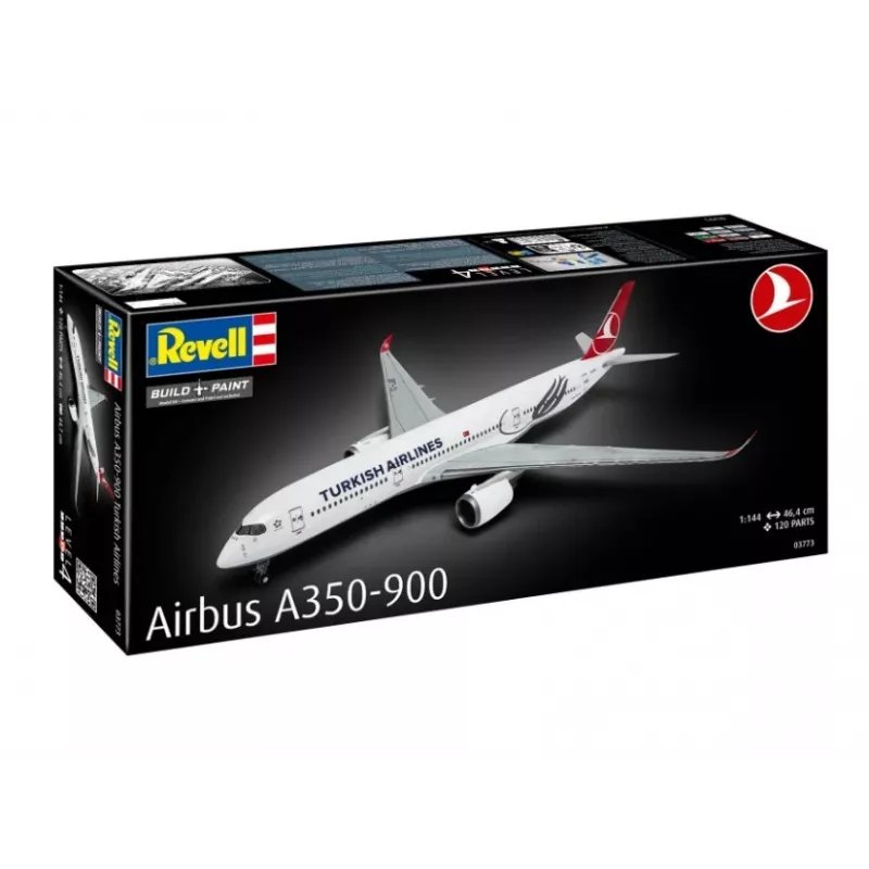 Plastikmudellennuk REVELL Airbus A350-900 Turkish Air mõõtkavas 1/144