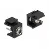 Keystone-moodul DC 5.5 x 2.1 mm emane DeLOCK 86849