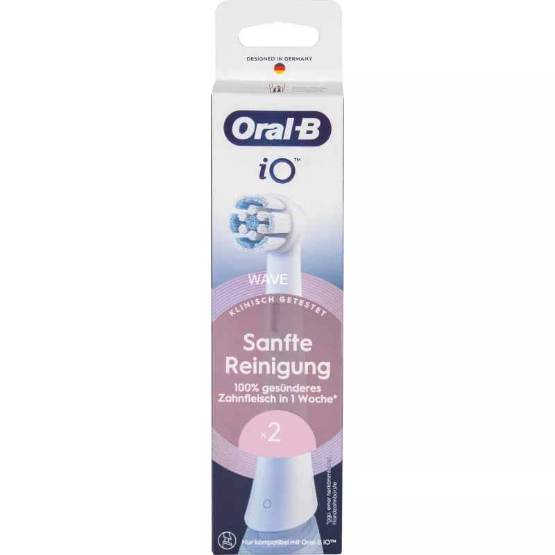 Elektrilise hambaharja vahetuspead Oral-B iO Gentle Cleaning Valge, 2 tk