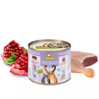 Märg kassitoit Fox4Pets DeliCATessen Pardi ja linnulihaga 200 g, täisväärtsööt täiskasvanud kassidele, 80% niiskusesisaldus