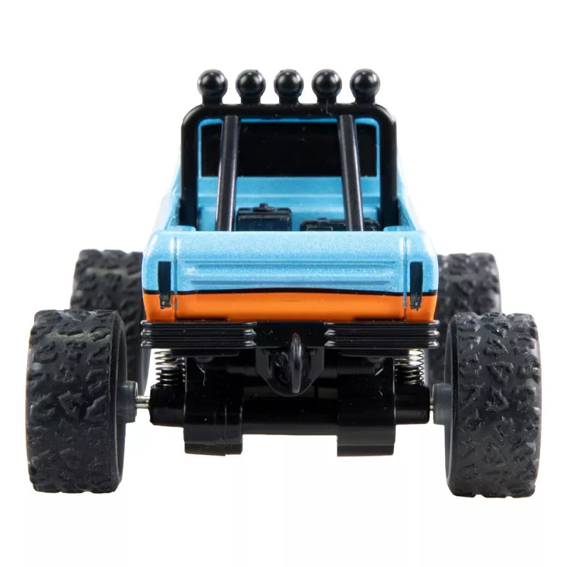 Raadio teel juhitav Amewi Monster Truck DieCast 1:64 RTR, sinine/oranž