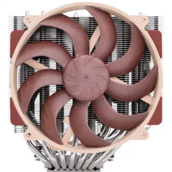 Õhkjahutus Noctua NH-D15 G2 HBC, kaks 140 mm ventilaatorit, 1250–1500 p/min, 155,6 m³/h, 12 V, vask, 152×150×168 mm