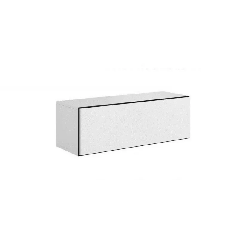 Cama suletud hoiukapp ROCO RO1 112/37/39 valge/must/valge