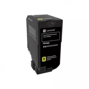 LEXMARK 74C2HYE tooner Lexmark 74C2HYE kollane 12 000 lk CS725de / CS725dte