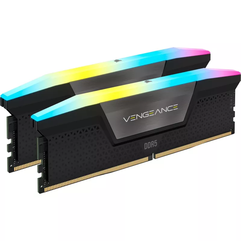 DIMM 96 GB DDR5-6600 (2x 48 GB) kahekomplekt, muutmälu must, CMH96GX5M2B6600C32, Vengeance RGB, INTEL XMP