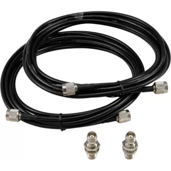 Koaksiaalantennikaabel Omnitronic TNC-Set 5 m, TNC isane–TNC isane, 5 m