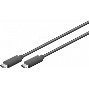 USB-kaabel WENTRONIC HL66507 USB 3.2 Gen 1 1,5 m USB C Must