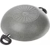 Wok-pann Ballarini Ferrara FERR8KD.36D 36 cm, graniitkate, kaks käepidet ja kaas