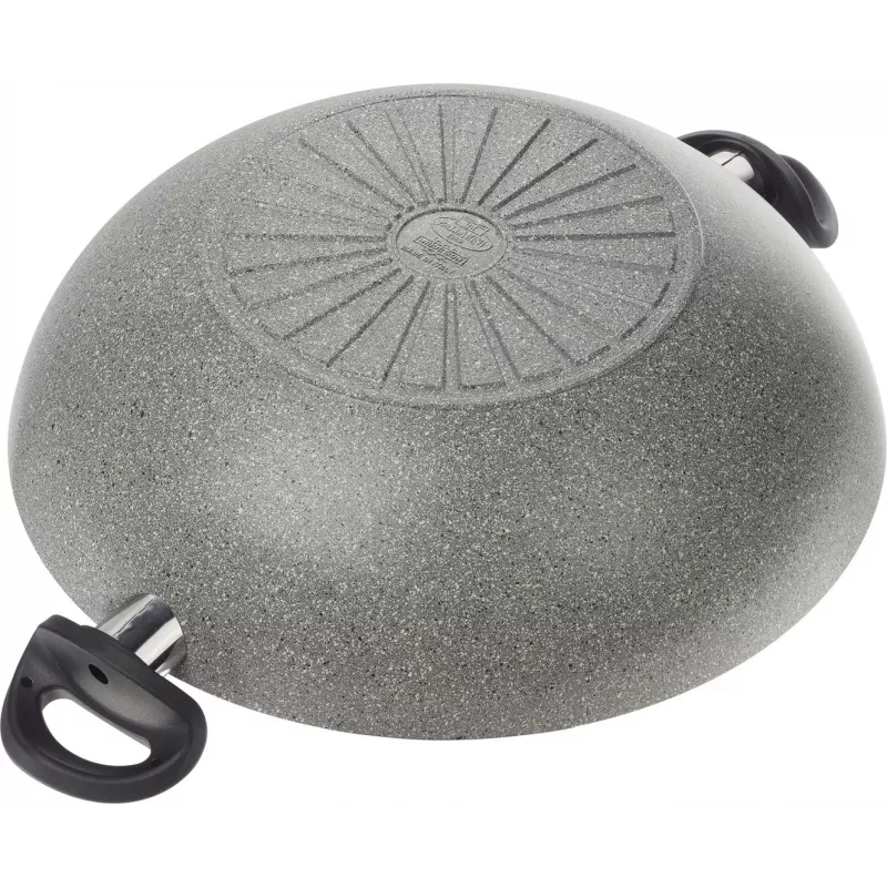 Wok-pann Ballarini Ferrara FERR8KD.36D 36 cm, graniitkate, kaks käepidet ja kaas