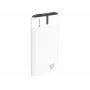 Power Bank EnerGo 10000mAh valge-must
