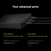 Powerbank Green Cell PBGC03 20000 mAh, LiPo, 18 W väljund, USB-C + 2× USB-A, Quick Charge 3.0, PD, must