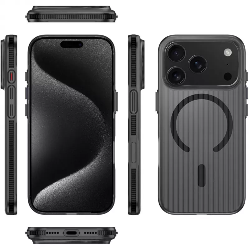 4smarts Design Case Aero iPhone 17 Pro, must (541641)