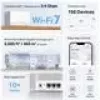 Võrksüsteem TP-LINK Mercusys Halo H25BE (Wi-Fi 7, kaheribaline 2,4/5 GHz, 2880 Mbps) 2 komplekt, 3 sisemist antenni, valge