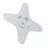 Adapter plaat WANBO LAEKLAMBERI TARVIKUD Alumiinium Hõbedane 170x170mm